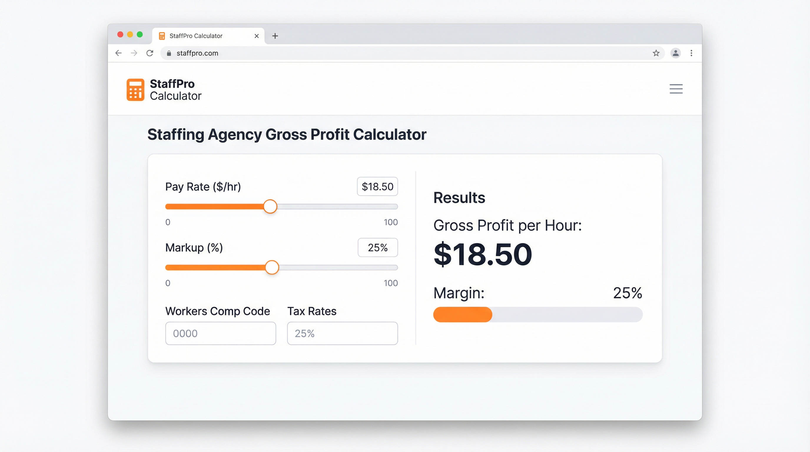 Gross Profit Calculator Preview